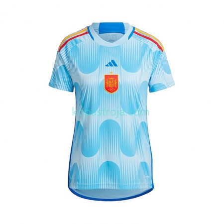 Billiga Fotbollströjor Spanien Dam Borta tröja WM 2022 Kortärmad